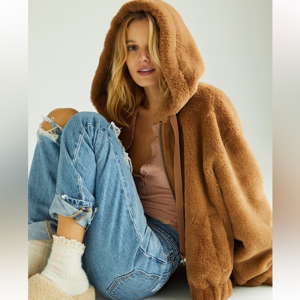 Free People Cozy Cinnamon Freya Jacket